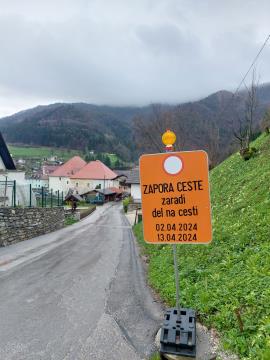 Znak za zaporo ceste